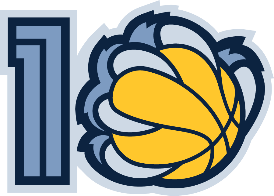 Memphis Grizzlies 2011 Anniversary Logo iron on transfers for clothing version 2